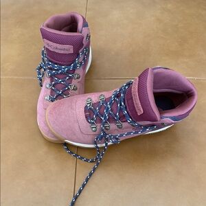 Columbia Rose and Navy Outdoor Hiking Boots